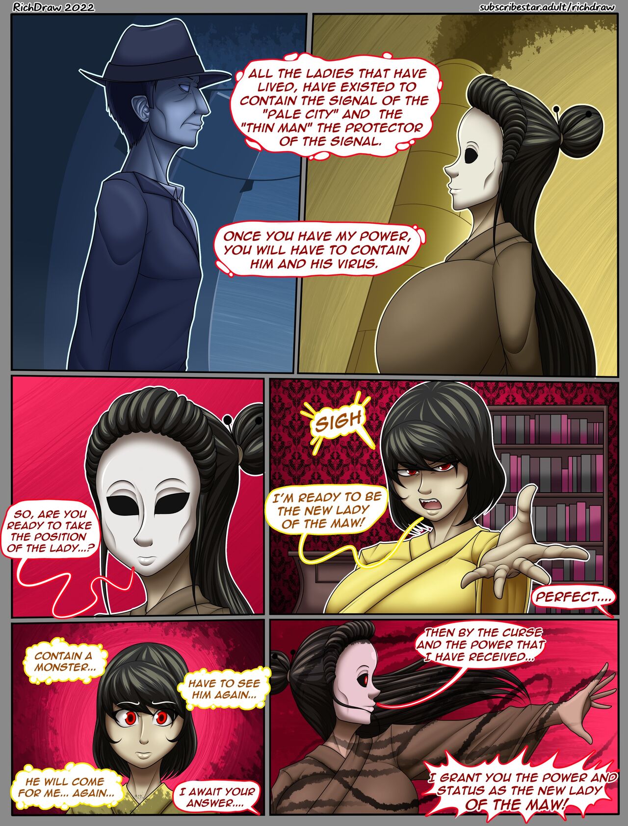 My Lewd Little Nightmares - RichDraw - KingComiX.com