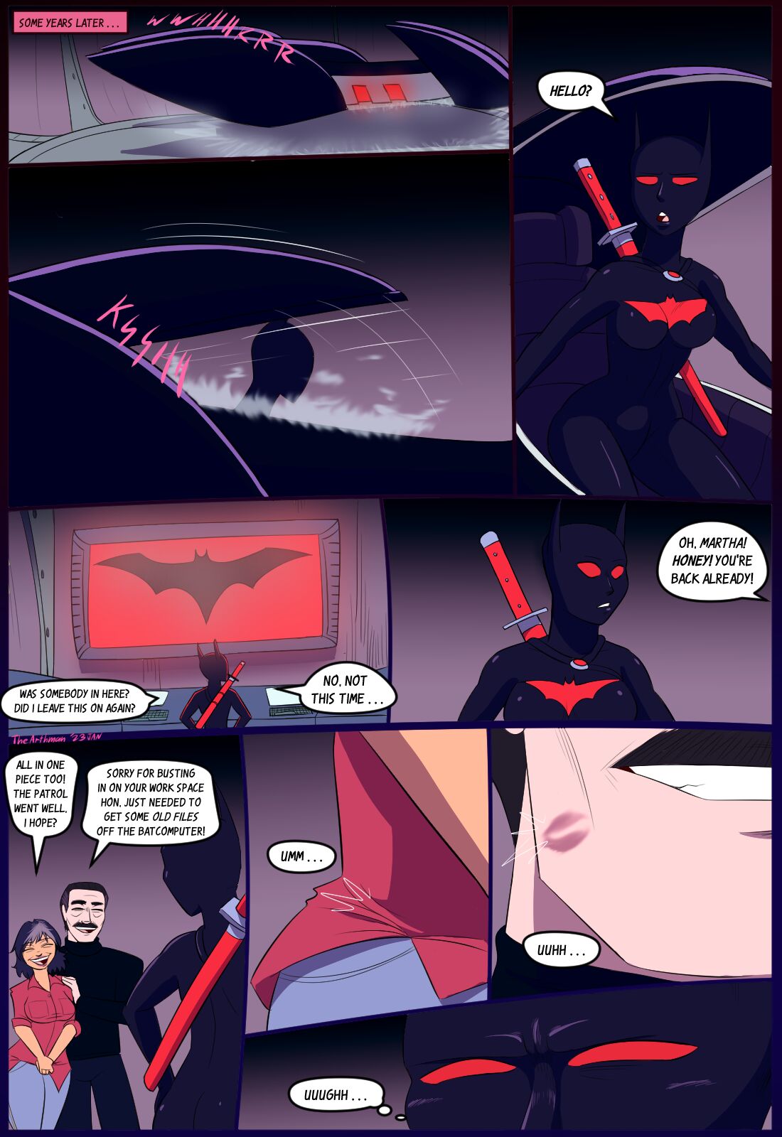 Batman Beyond Porn Comics - Kindred Spirits - The Arthman - KingComiX.com