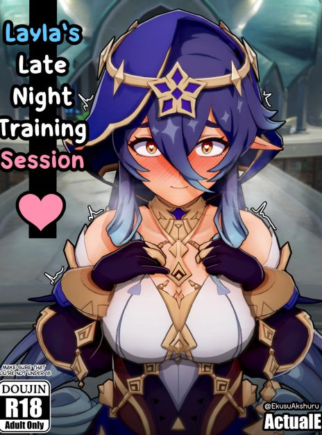 Laylas Late Night Training Session Genshin Impact 01