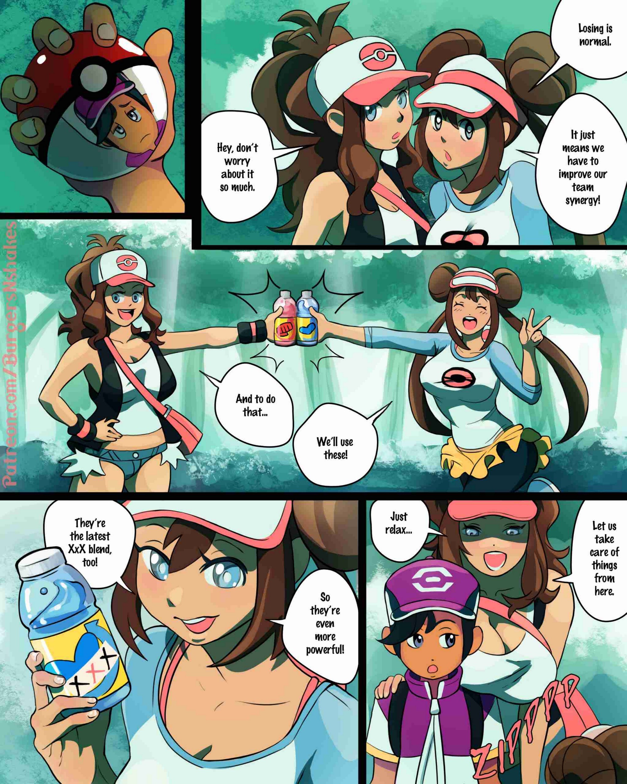 Pokemon hilda hentai