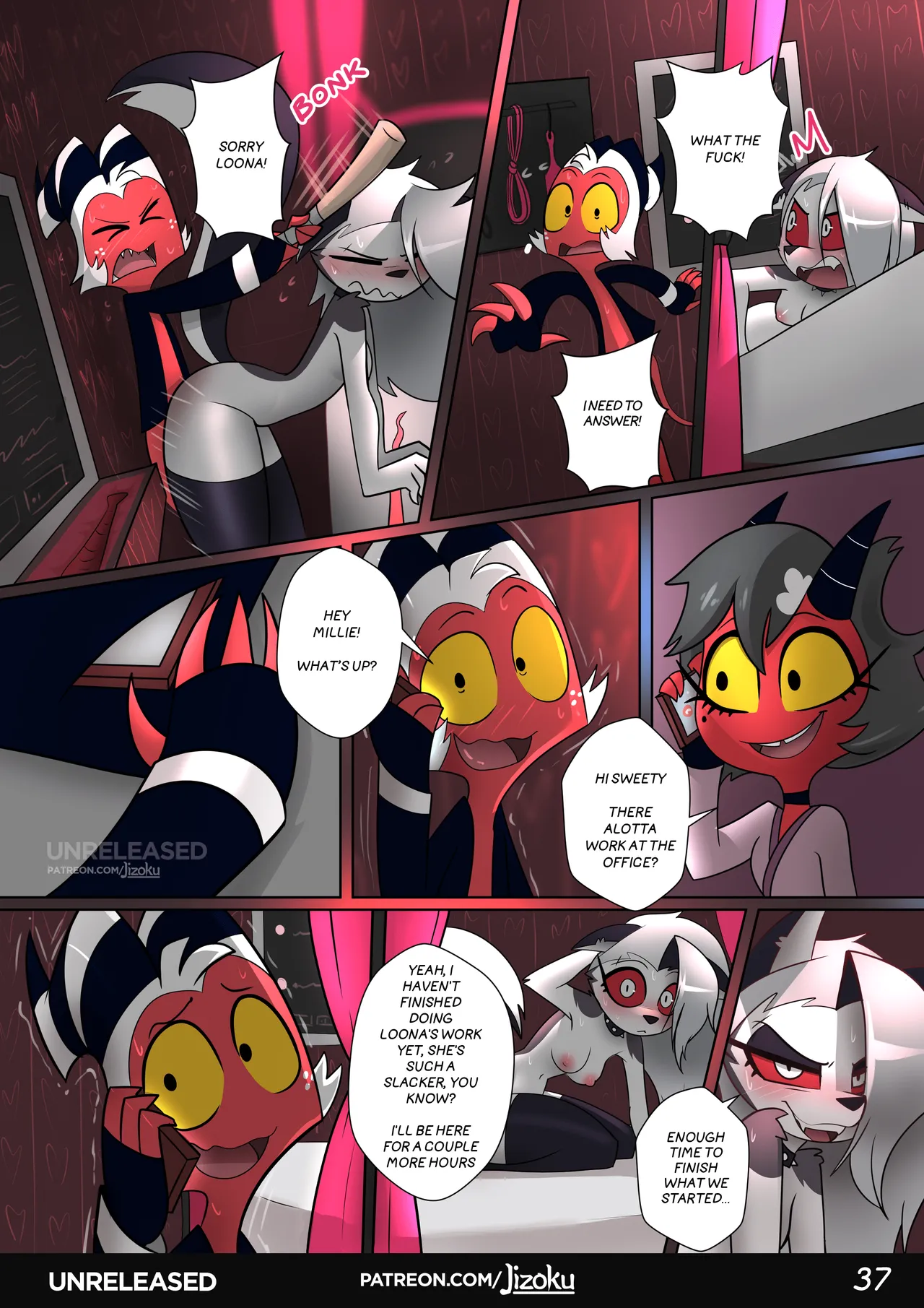 A Night With Loona – Jizoku 38