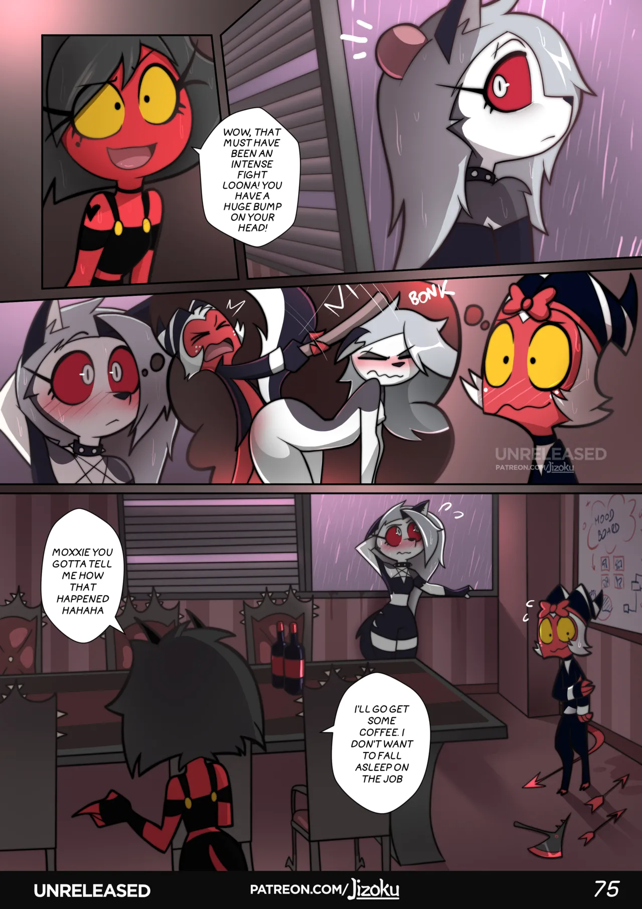 A Night With Loona – Jizoku 76
