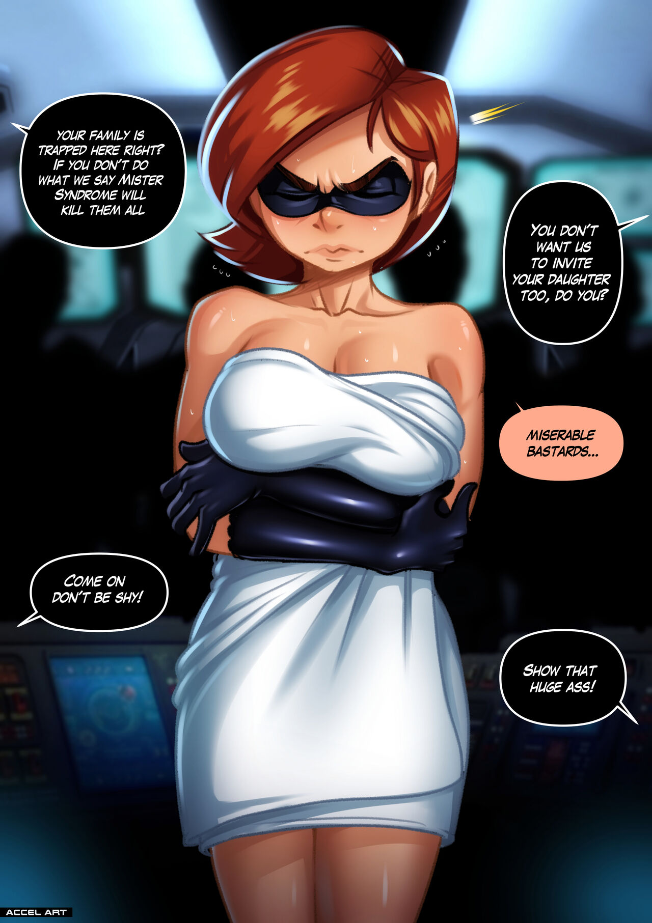 Mrs.incredible porn comics