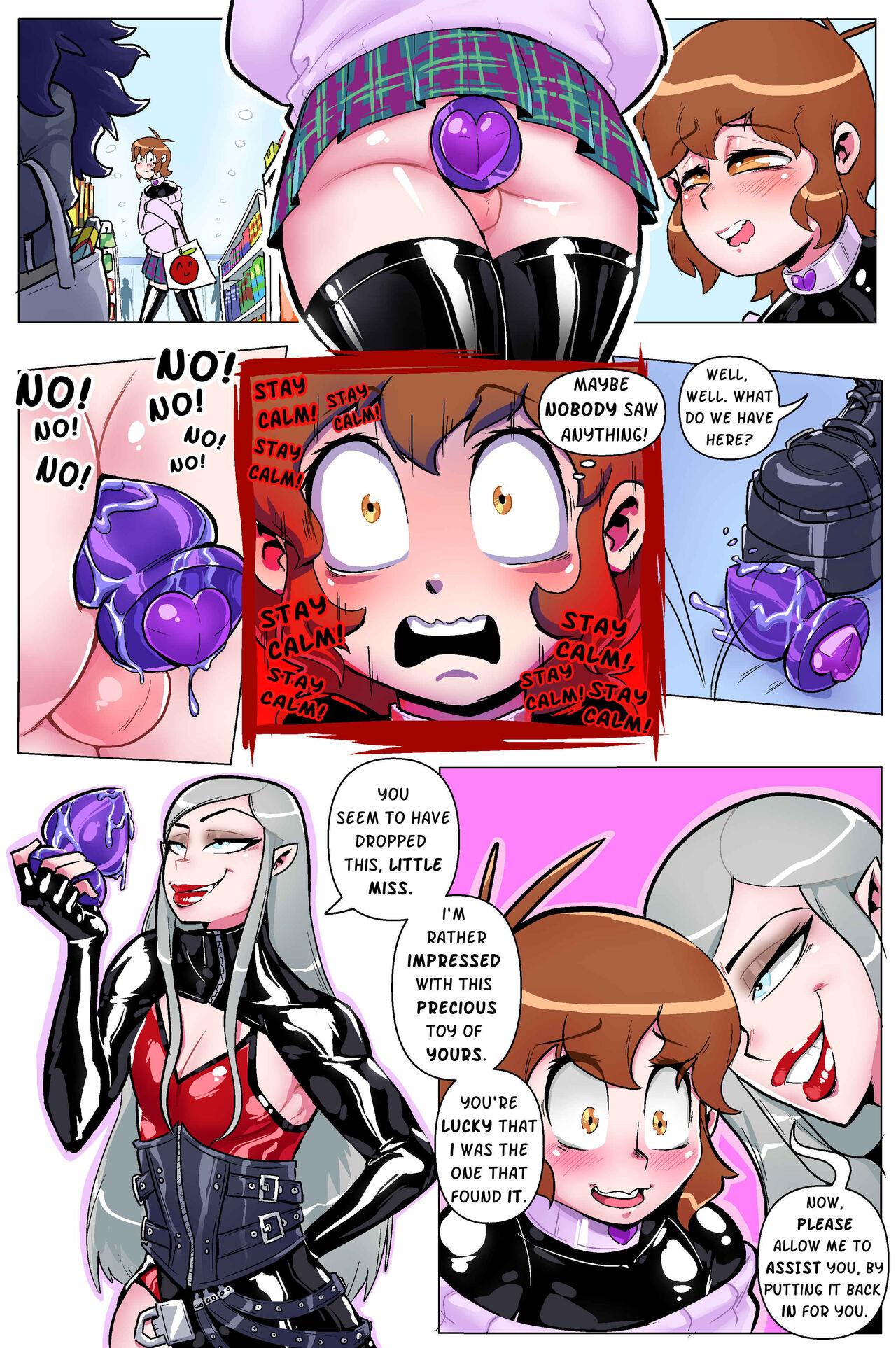 Huge buttplug hentai