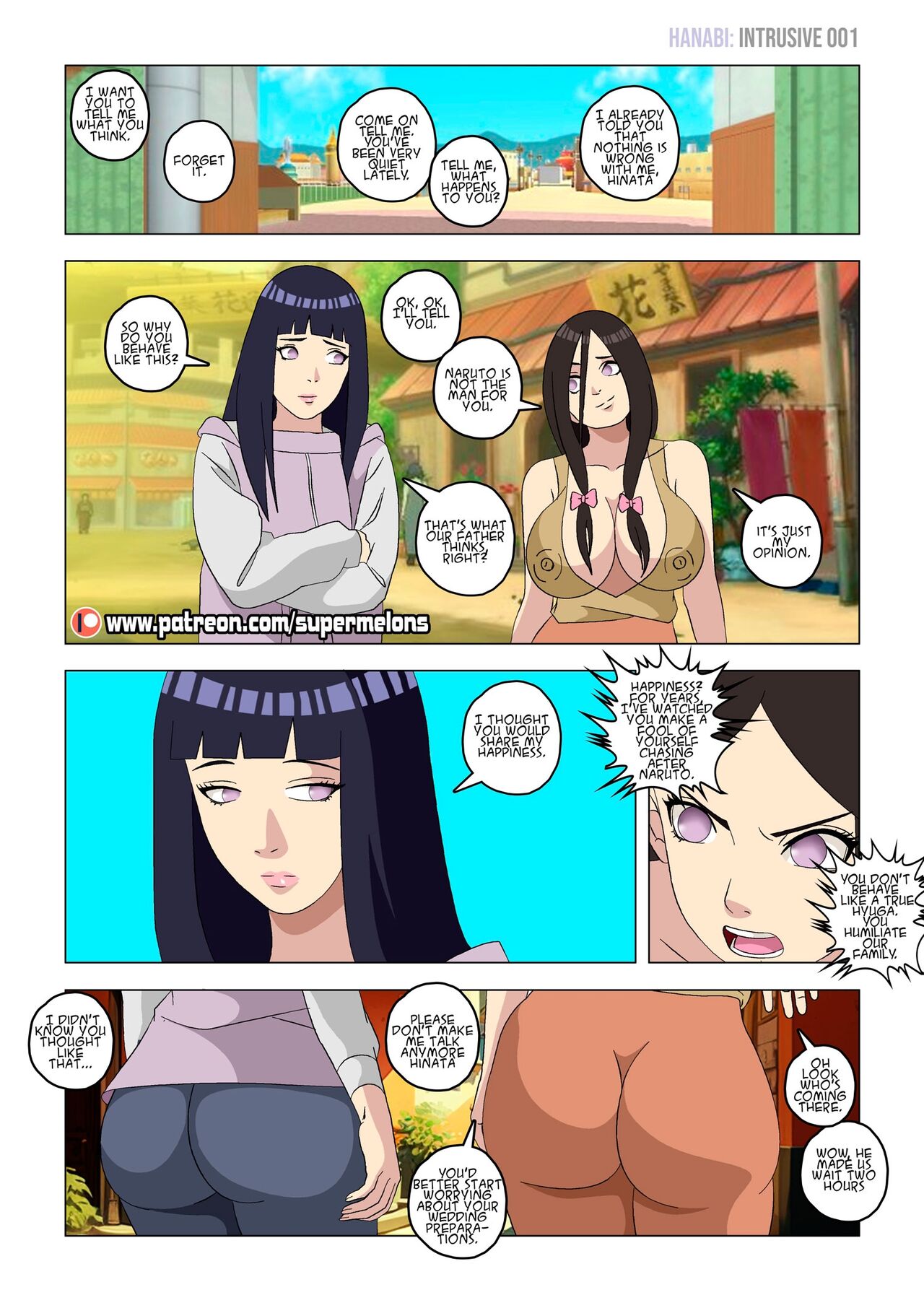 Hinata and hanabi comic porn