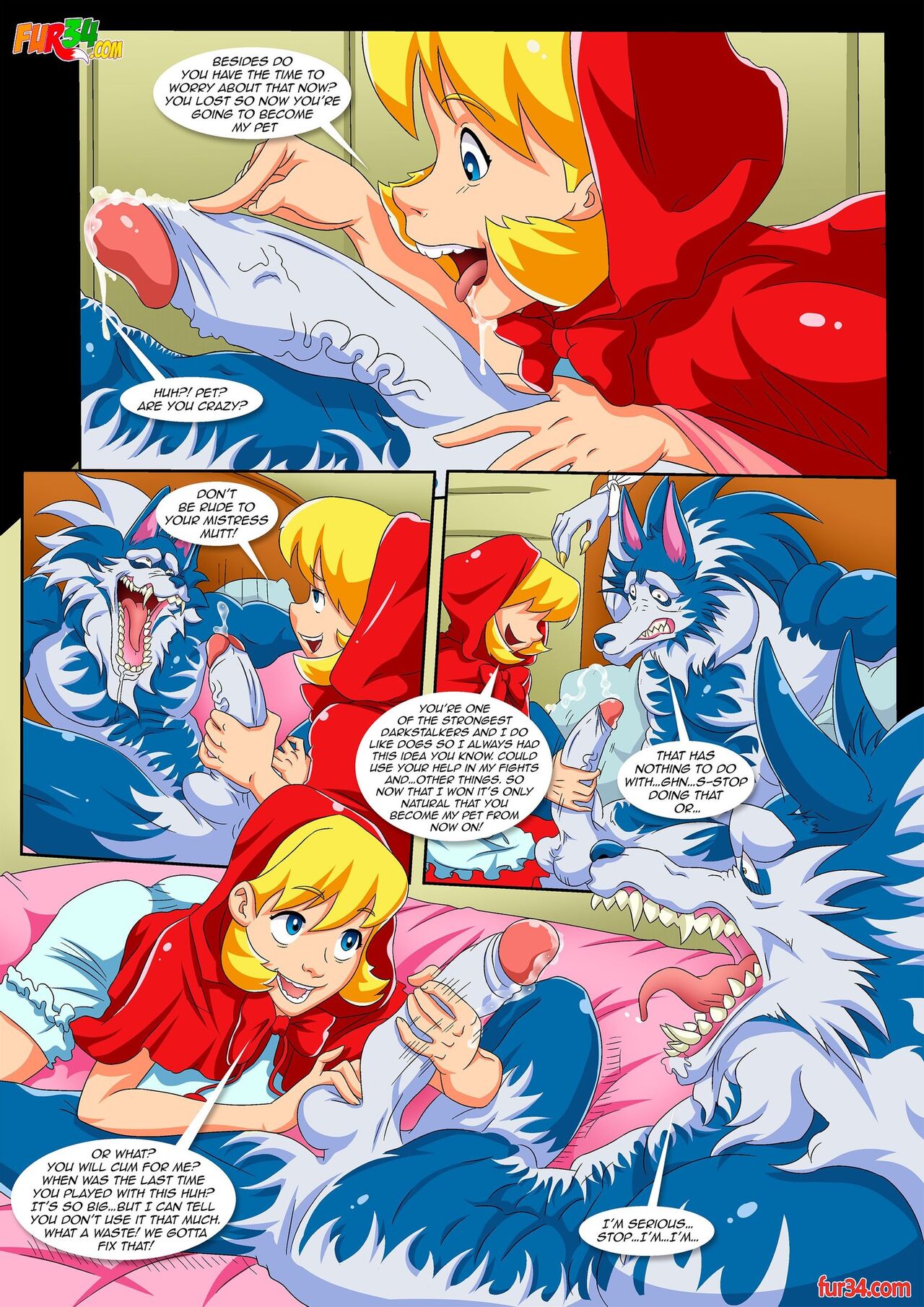 Darkstalkers Tale Of Little Red Riding Hood Palcomix 04