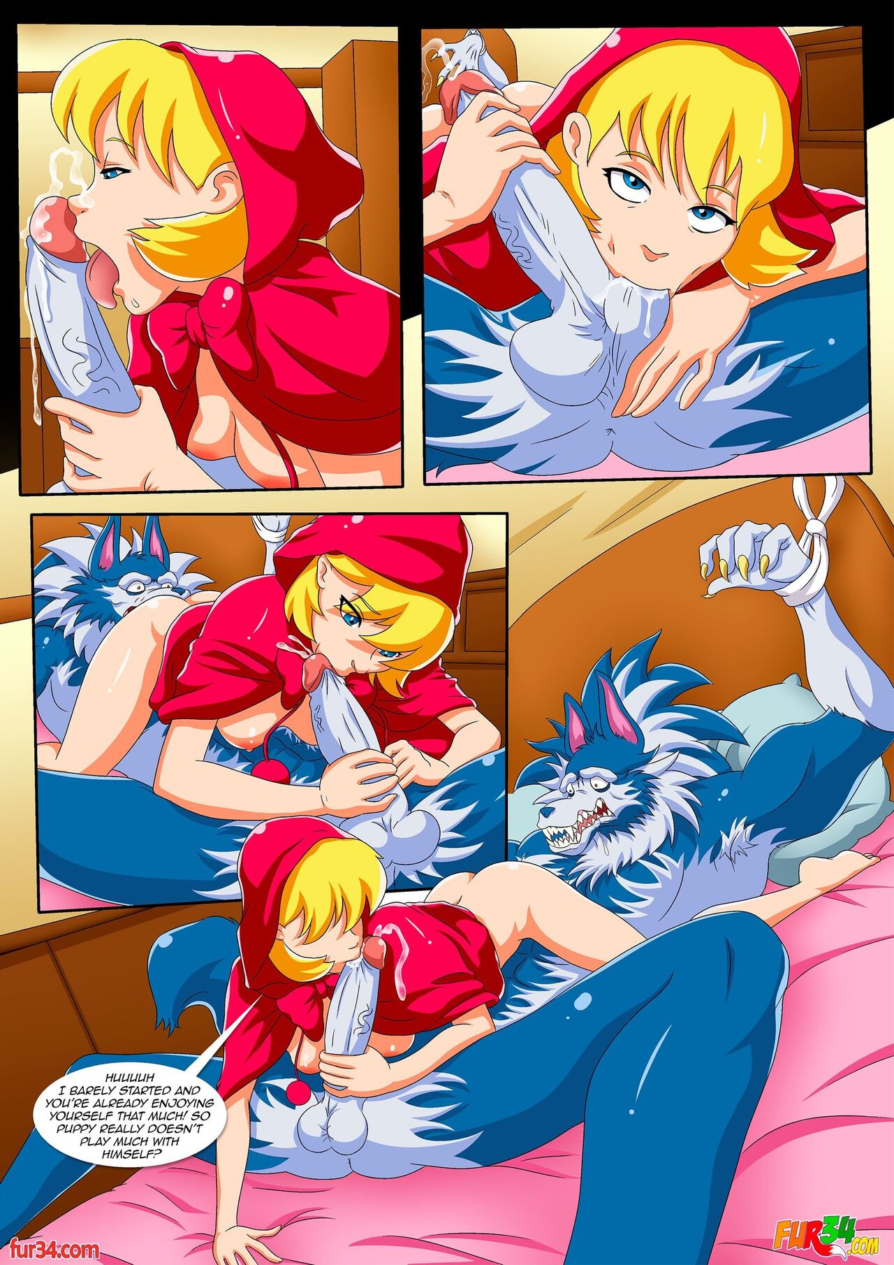 Darkstalkers Tale Of Little Red Riding Hood Palcomix 10
