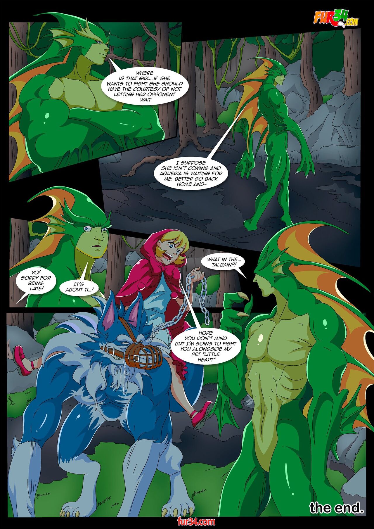 Darkstalkers Tale Of Little Red Riding Hood Palcomix 17