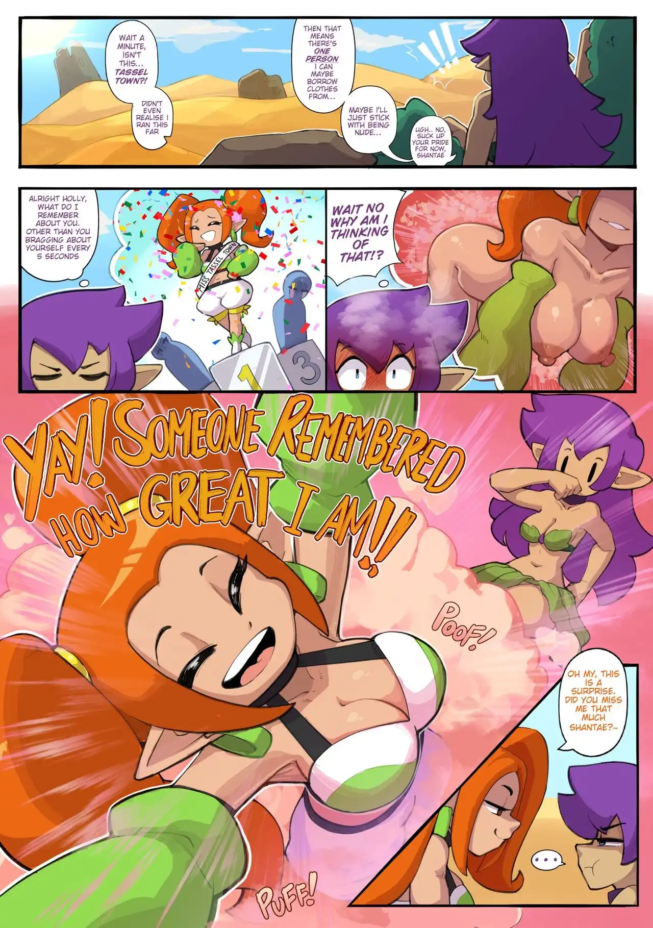 Shantae Trouble In Tassel Town Nudiedoodles 03