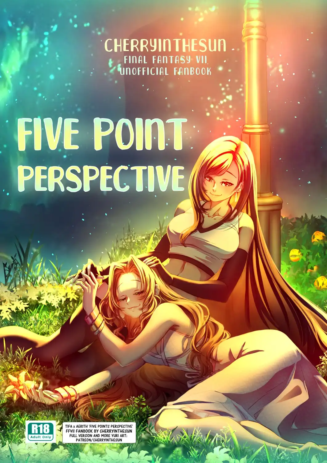 Tifa X Aerith Five Point Perspective Cherryinthesun 01