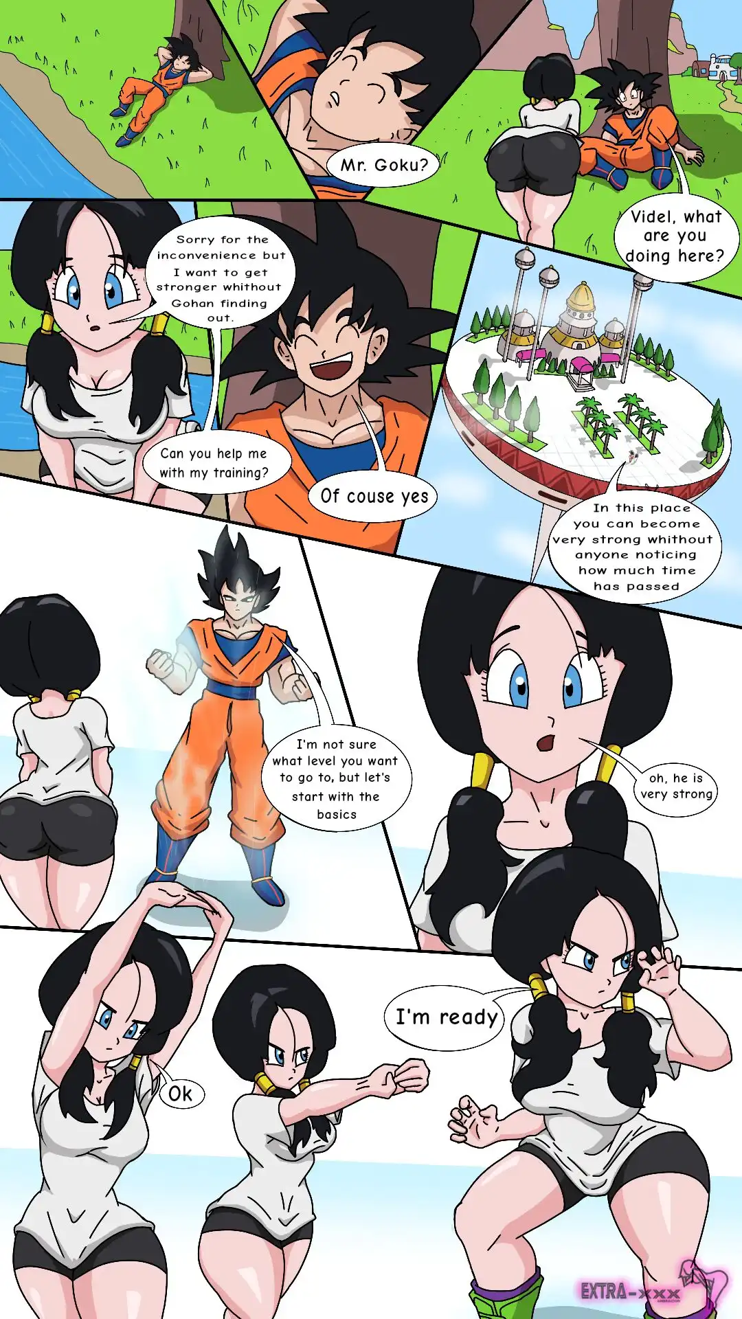 Videl sex comics