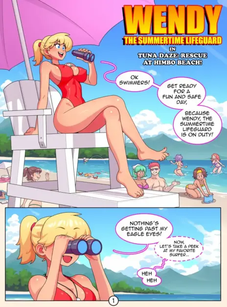 Wendy the Summertime Lifeguard – RoninDude