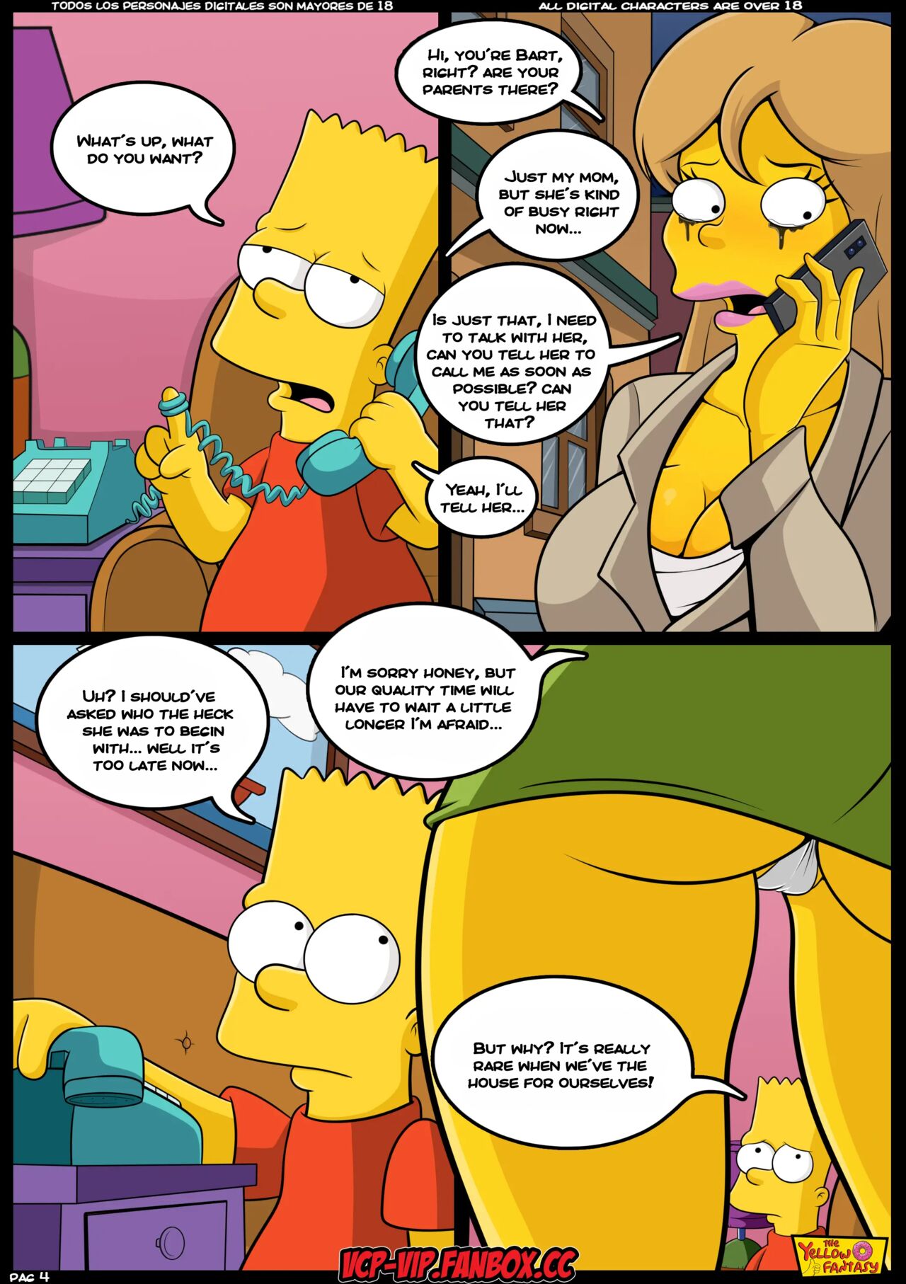 The Yellow Fantasy Babysitting Without Babysitting Crockcomix 05