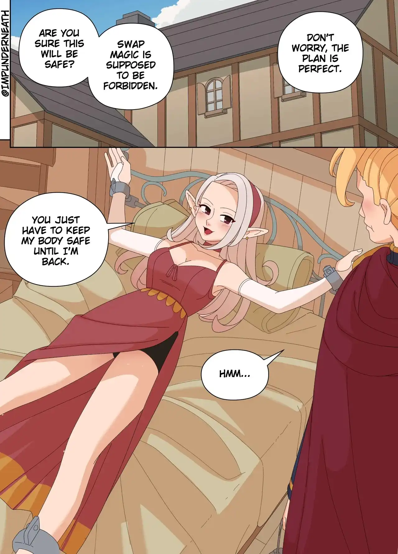 Body swap porn comica