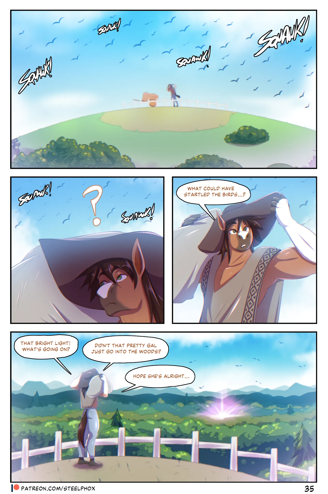 A Strange Encounter – Steel Tigerwolf 36