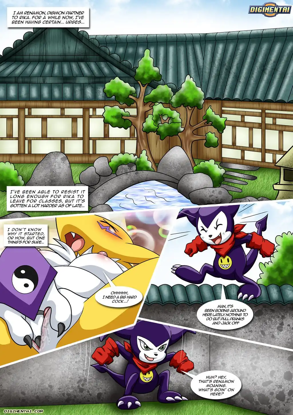 Renamon´s Firts Time Palcomix 02
