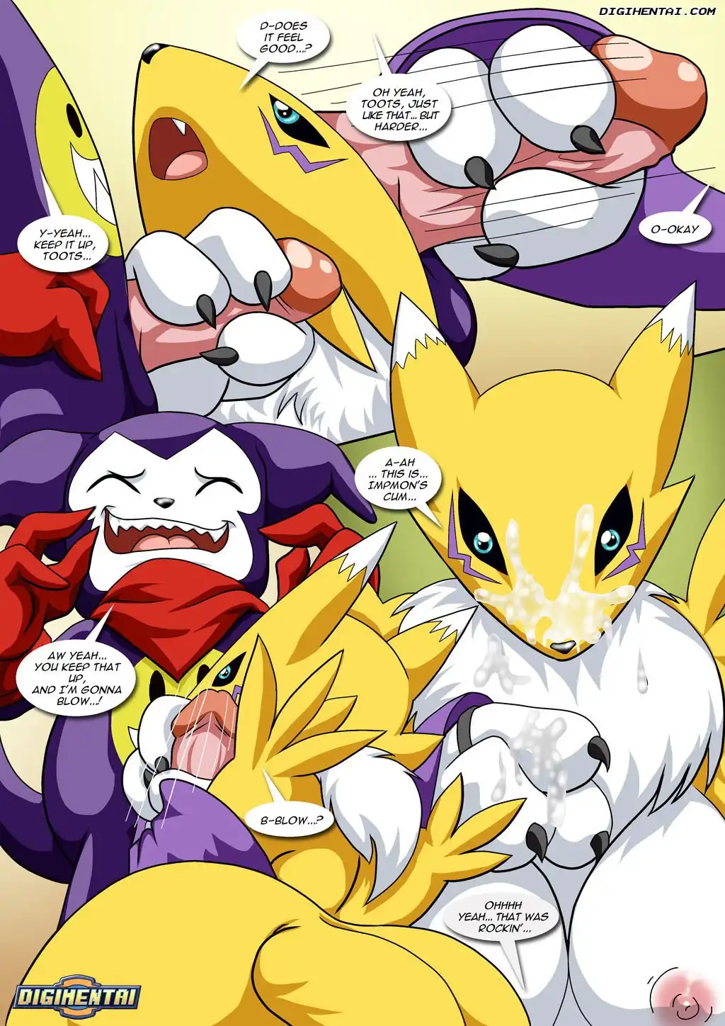 Renamon´s Firts Time Palcomix 05