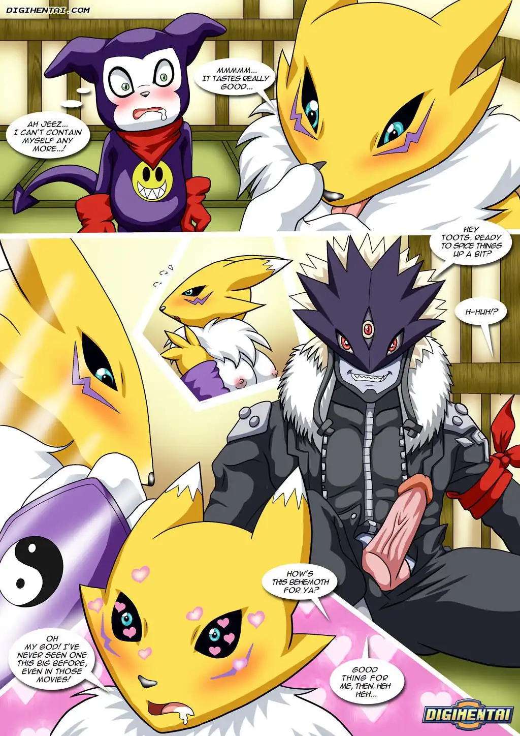 Renamon´s Firts Time Palcomix 06