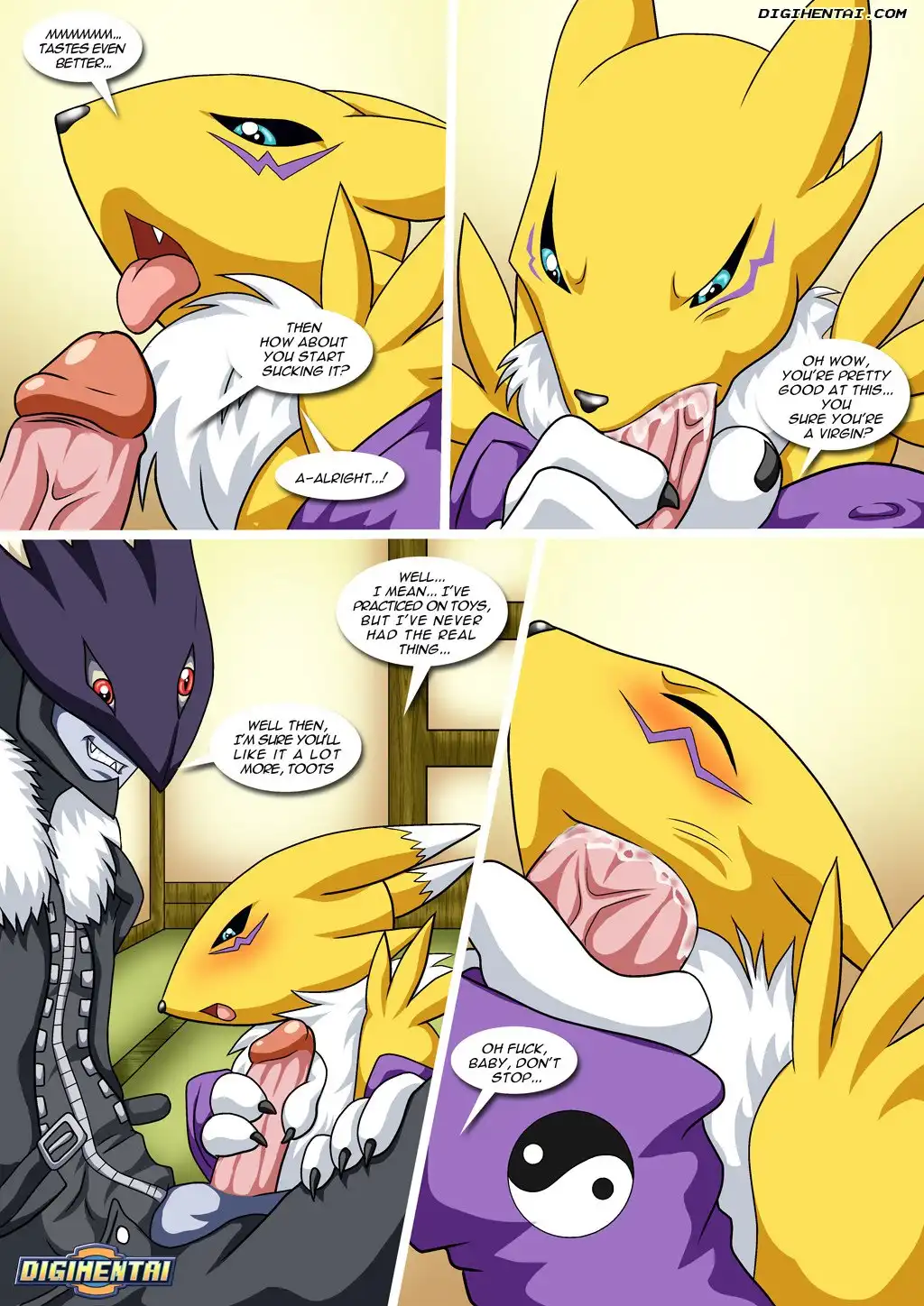 Renamon´s Firts Time Palcomix 07
