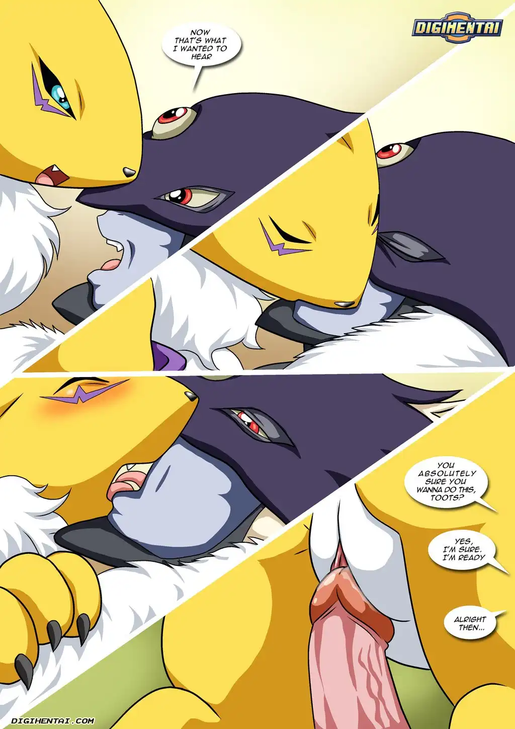 Renamon´s Firts Time Palcomix 11
