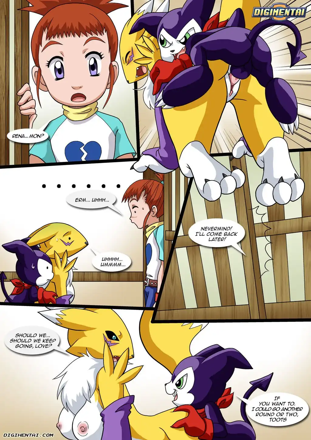 Renamon´s Firts Time Palcomix 20