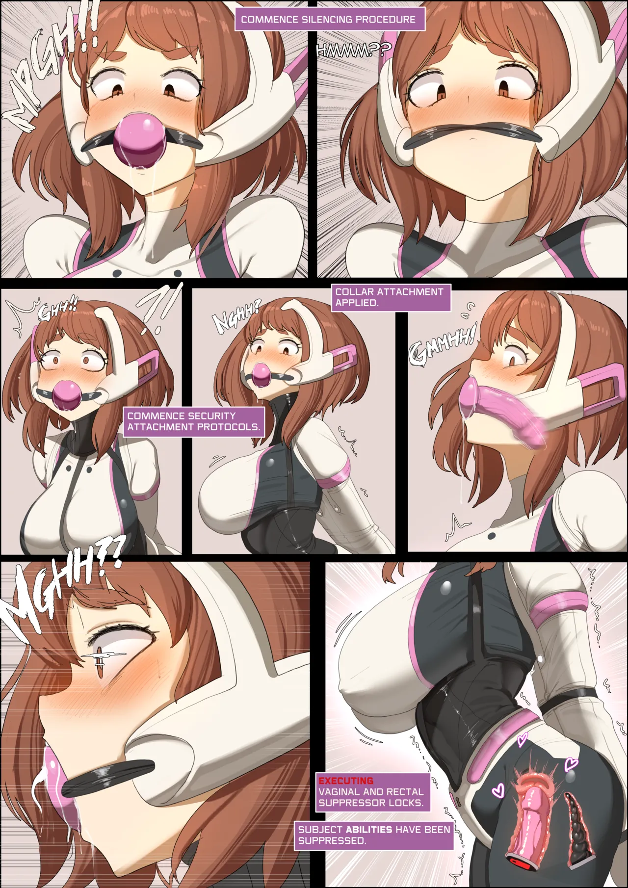 Bad End Ochako Bagelbomb 06