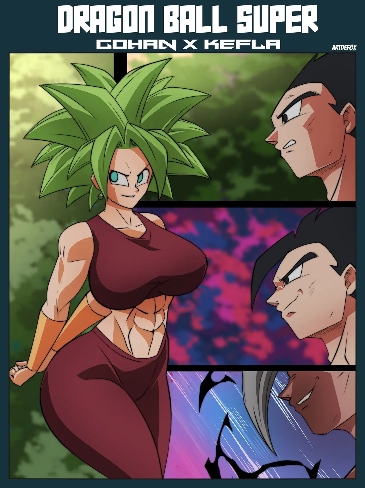 Dragon ball kefla porn comic