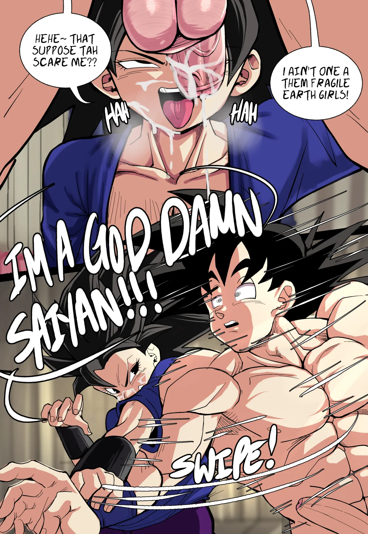 Caulifla's Ki Malfunction Pseudocel 15