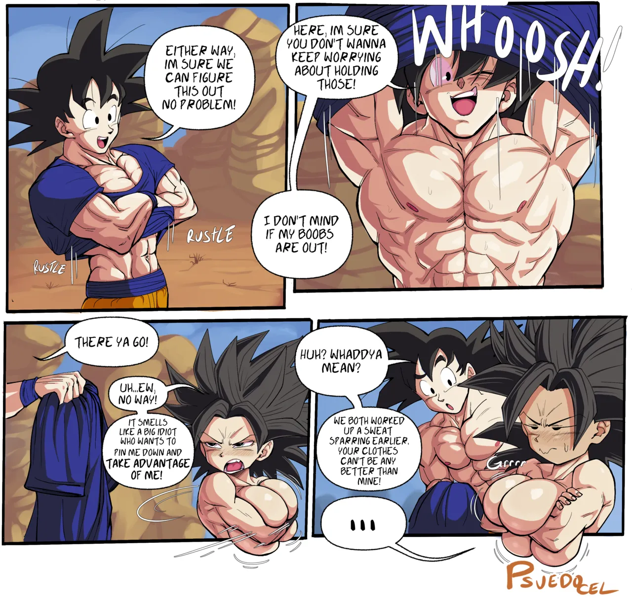 Caulifla's Ki Malfunction Pseudocel 5