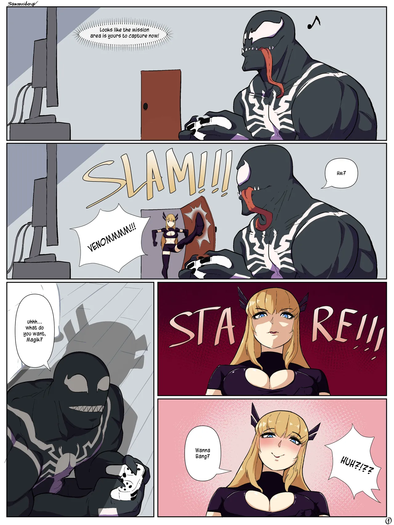 Magik The Symbiote Strikes Back! Stormriderqv 2