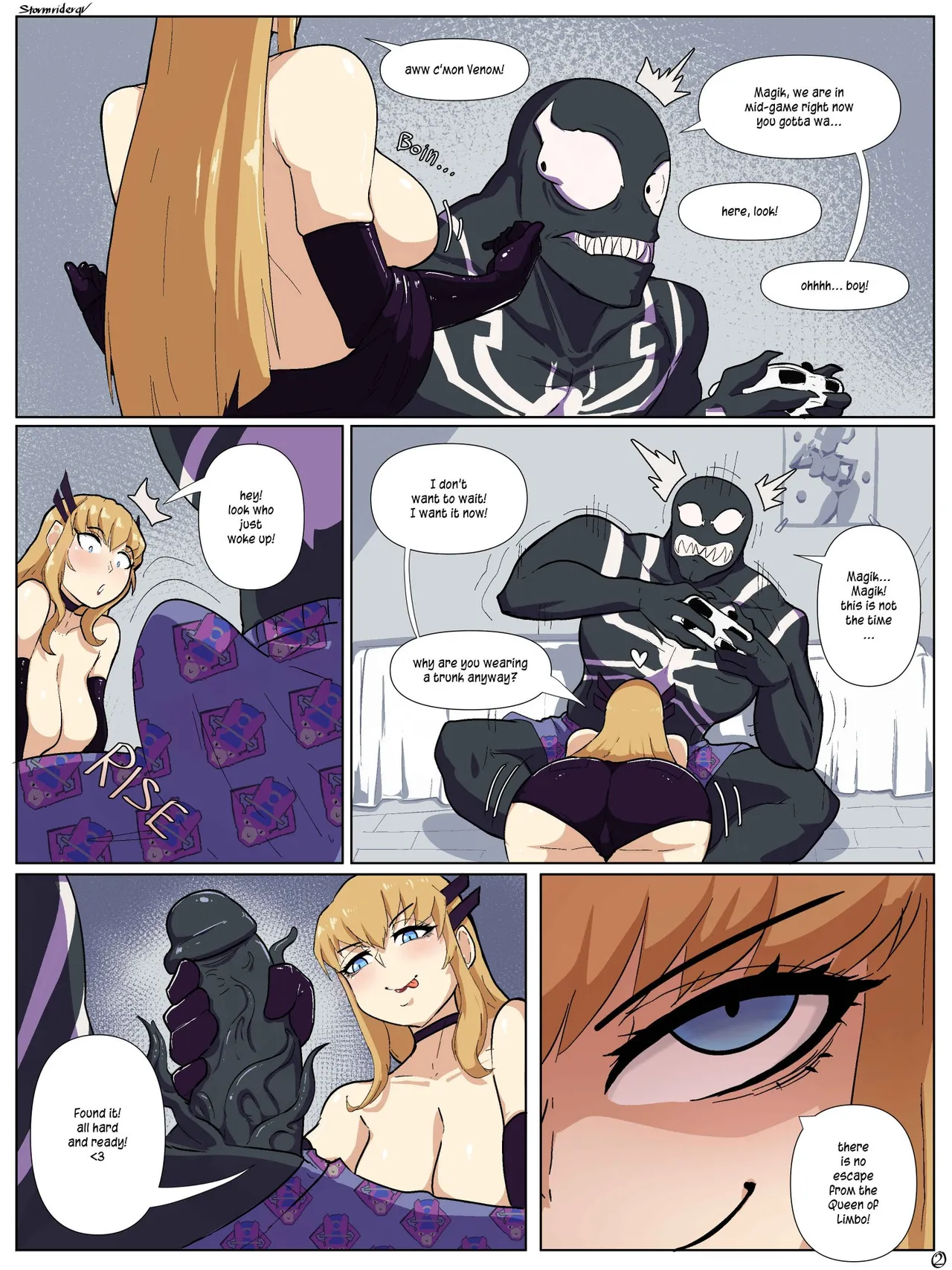 Magik The Symbiote Strikes Back! Stormriderqv 3