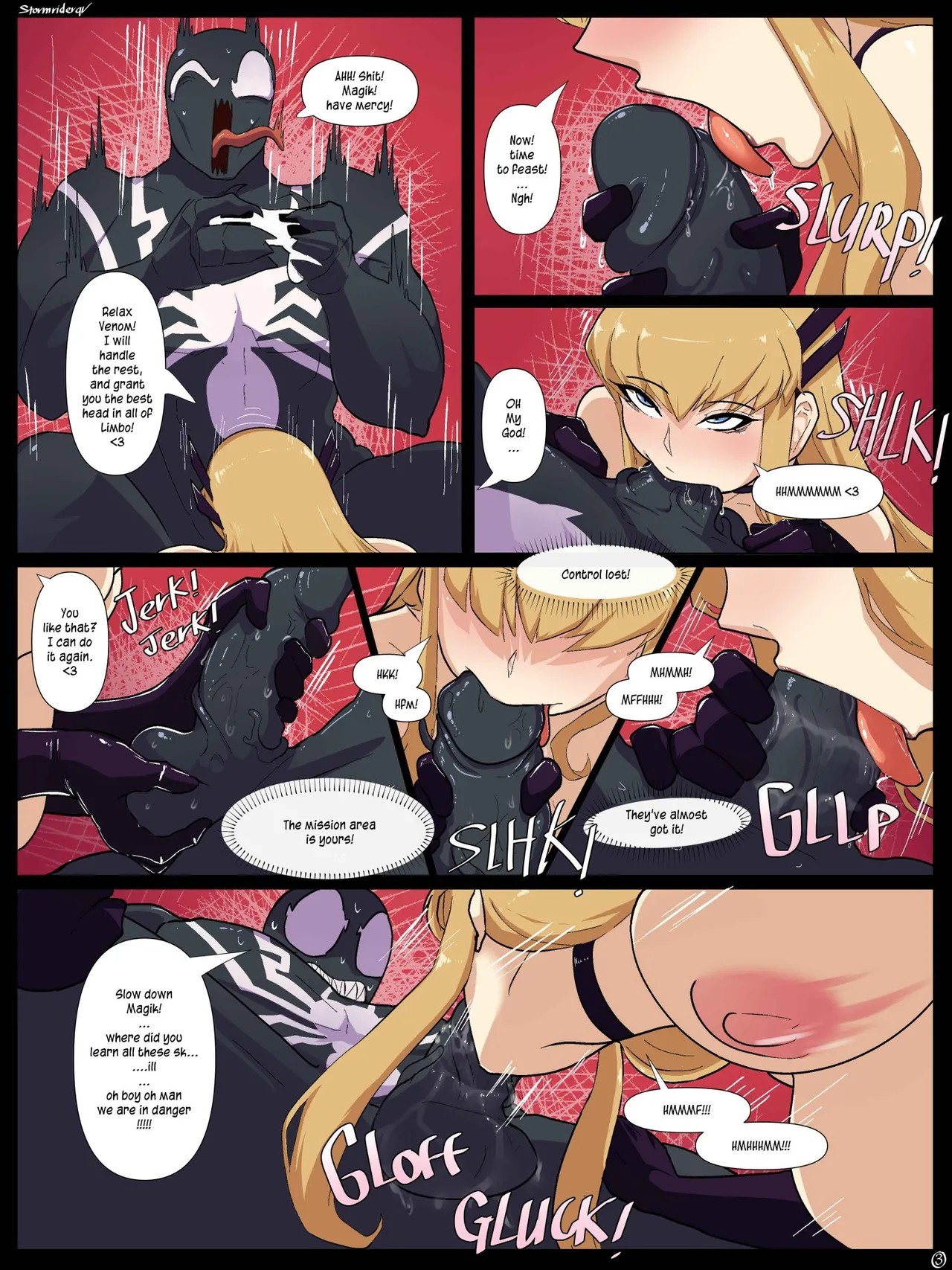 Magik The Symbiote Strikes Back! Stormriderqv 4