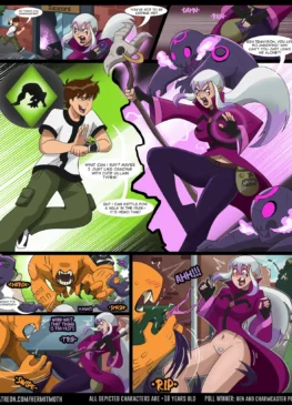 Future Ben 18 Vs CharmCaster_ Magical Pacts – HermitMoth