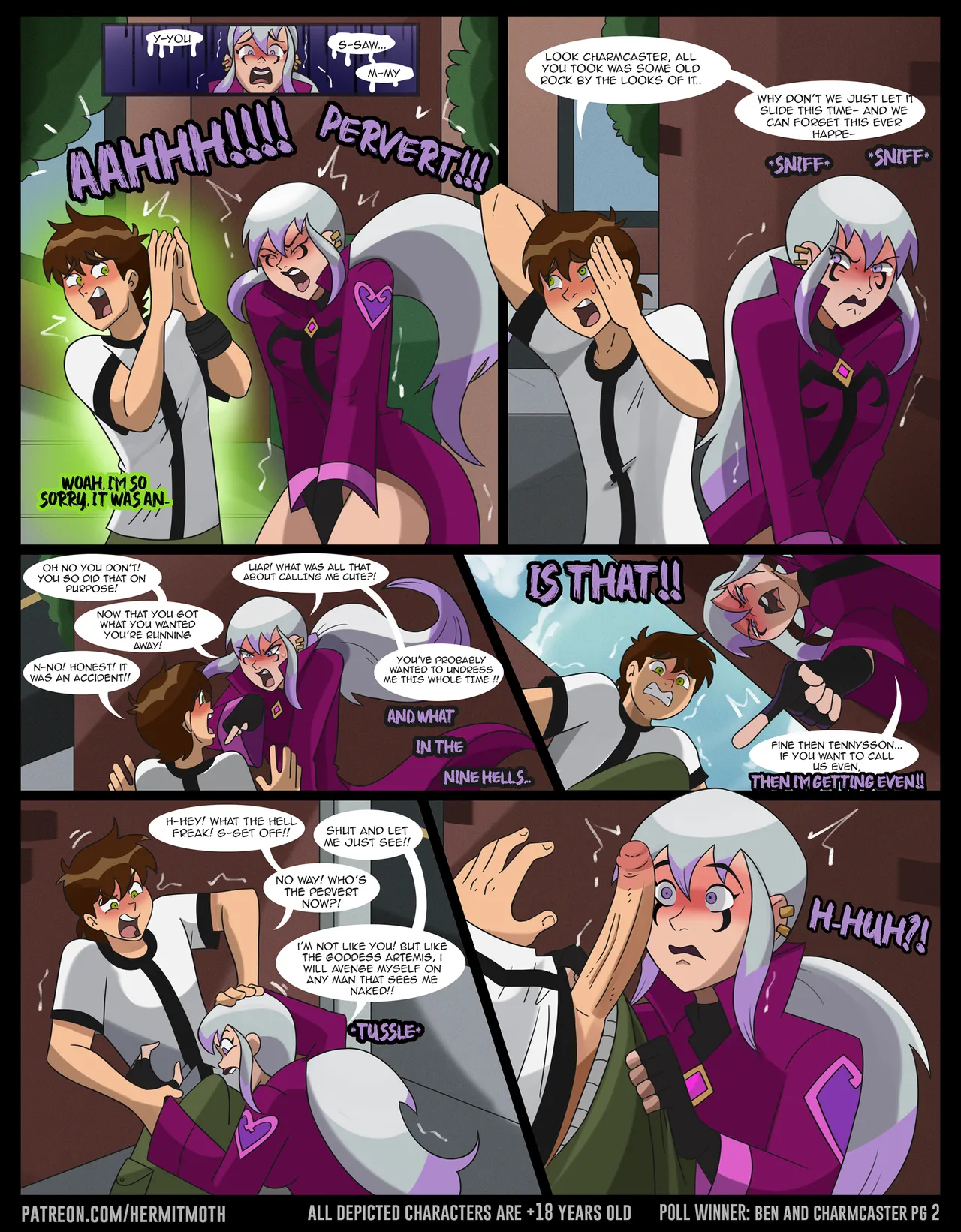 Future Ben 18 Vs Charmcaster Magical Pacts Hermitmoth 02