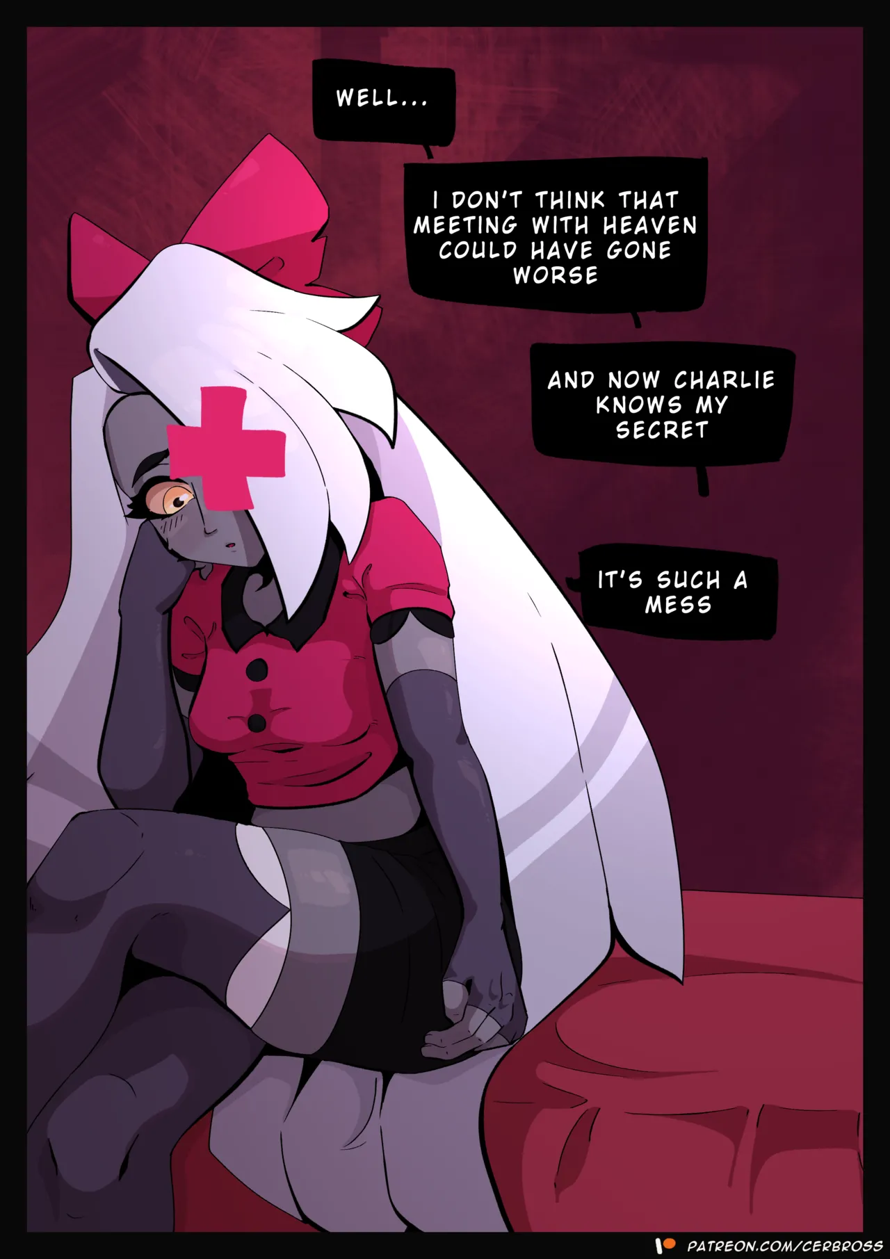 Hazbin Frustrations Cerbross 02