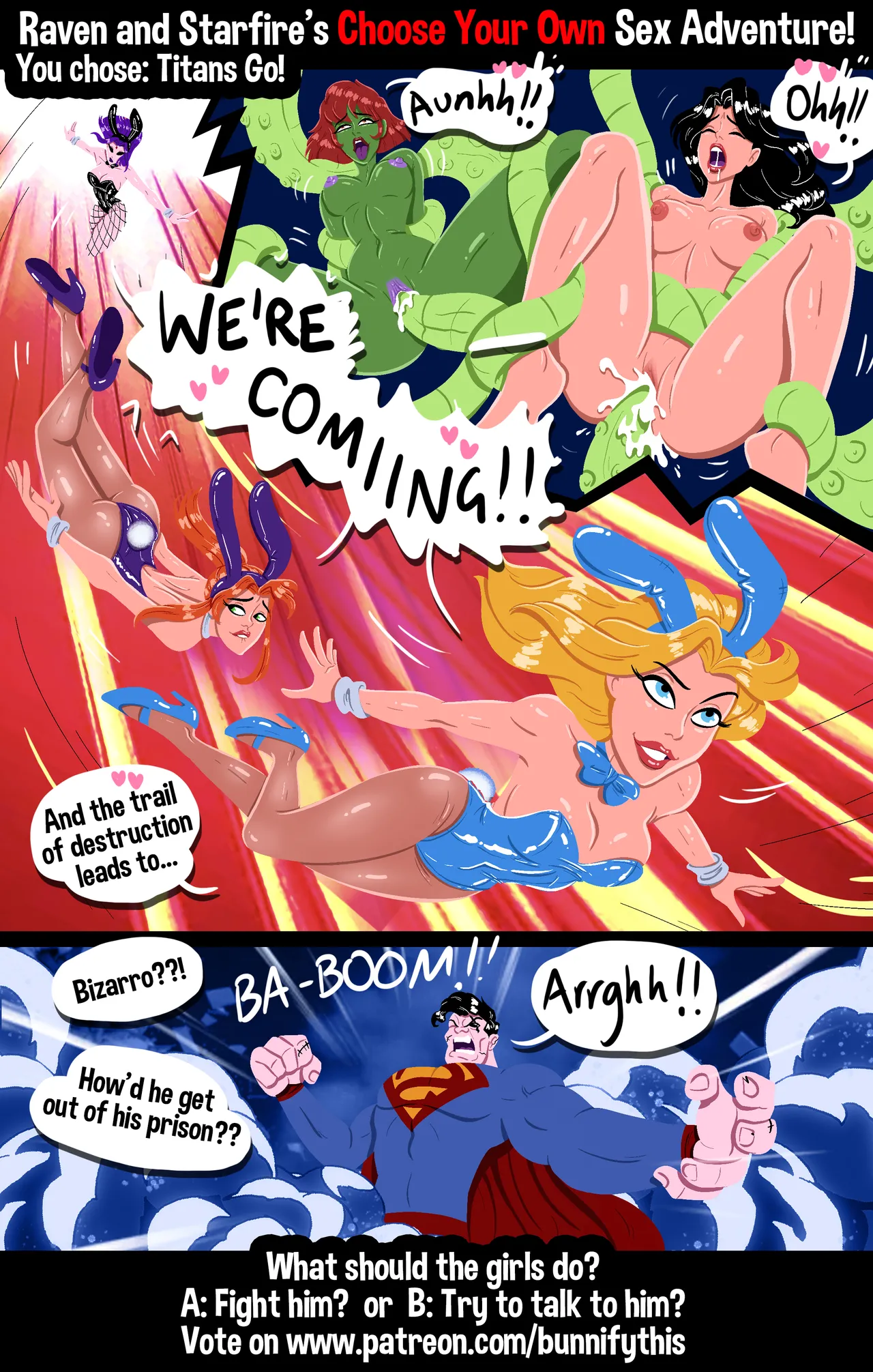 Raven And Starfire’s Night Out Cyoa – Bunnify This 24