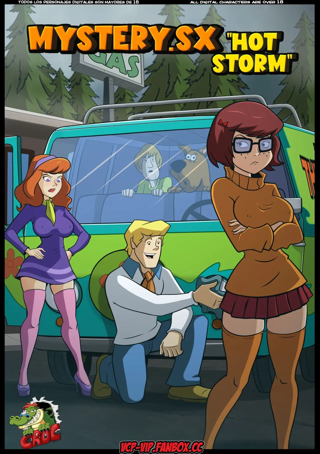 Scooby Doo Comics Porno