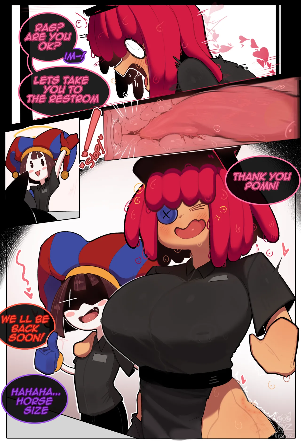 Pomni And Ragatha's Anti Abstraction Methods 3 Ryzryz 5