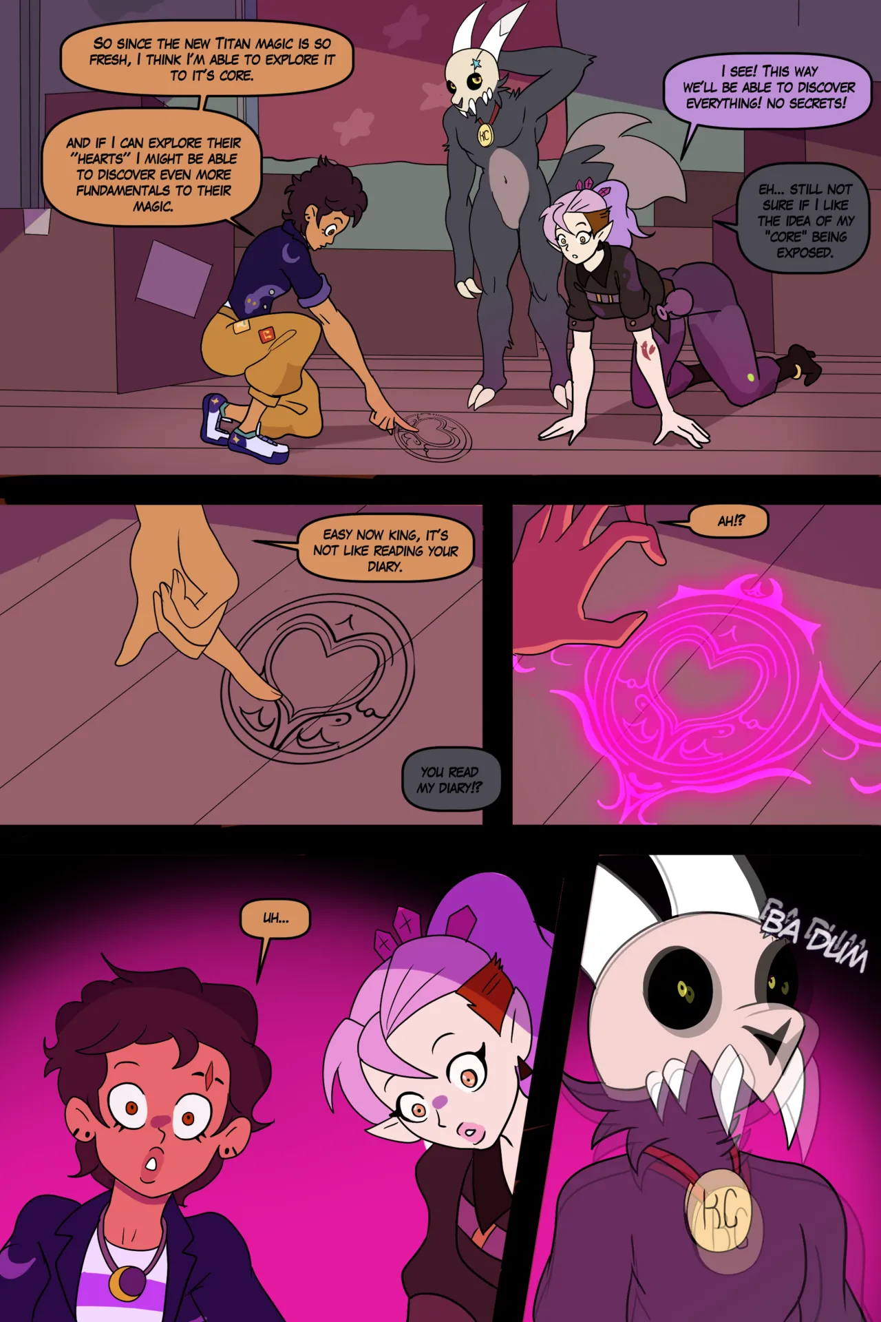 Owl house rule 34 comic