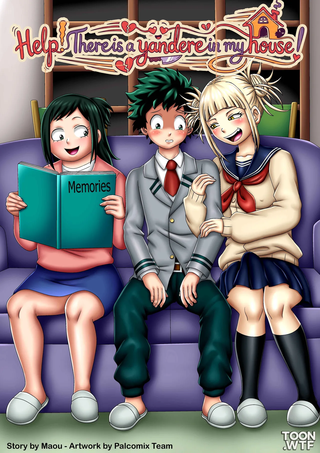 Help! There Is A Yandere In My House! Palcomix 01