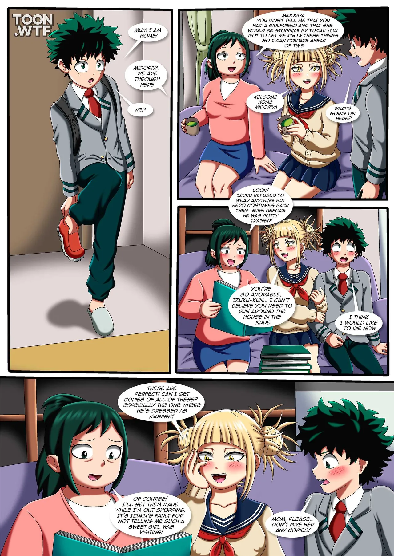 Help! There Is A Yandere In My House! Palcomix 02