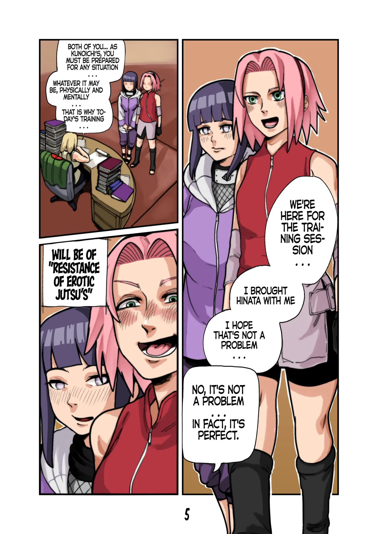 Hinata X Tsunade X Sakura 05
