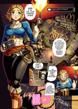 Princess Zelda Kidnapped Issa Castagno 01
