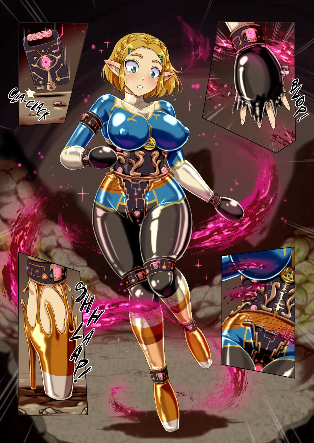 Princess Zelda Kidnapped Issa Castagno 03