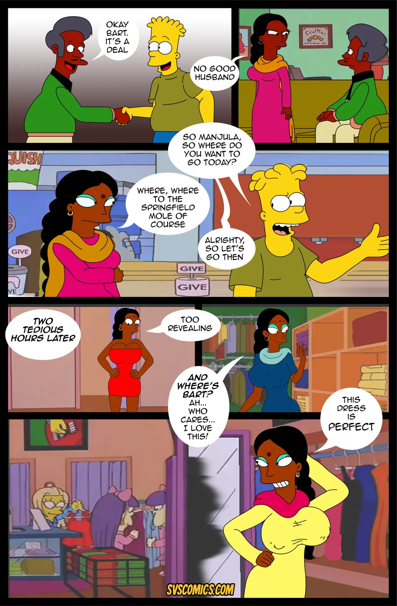 Manjula's Little Secret Svscomics 4