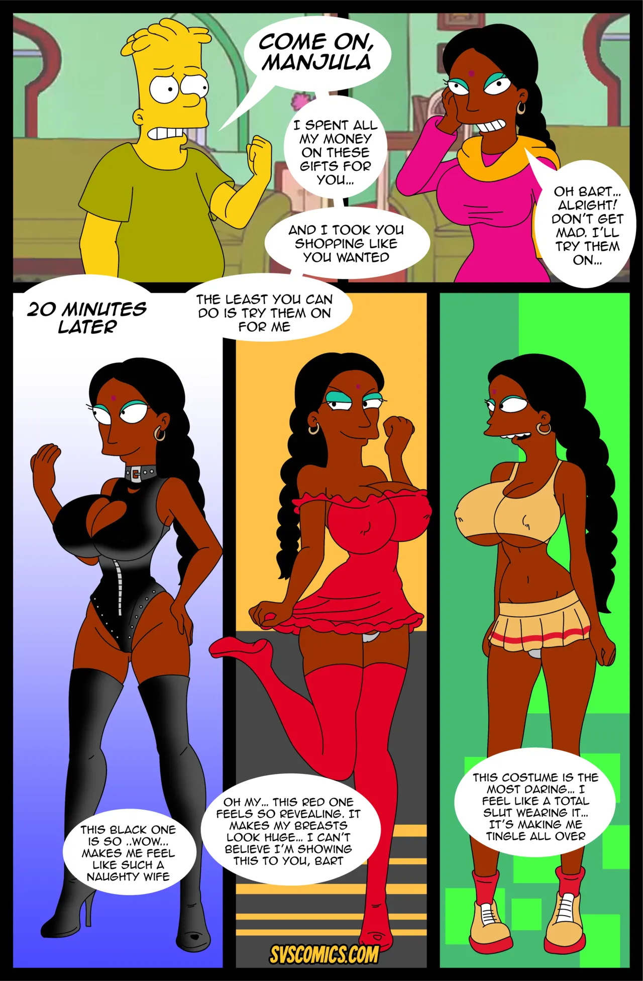 Manjula's Little Secret Svscomics 6