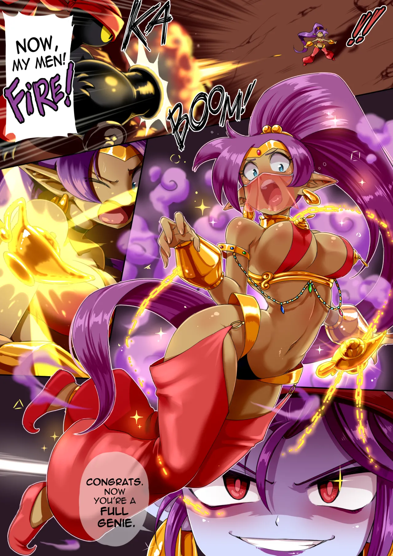 Shantae Full Genie Enchantment Issa Castagno 02