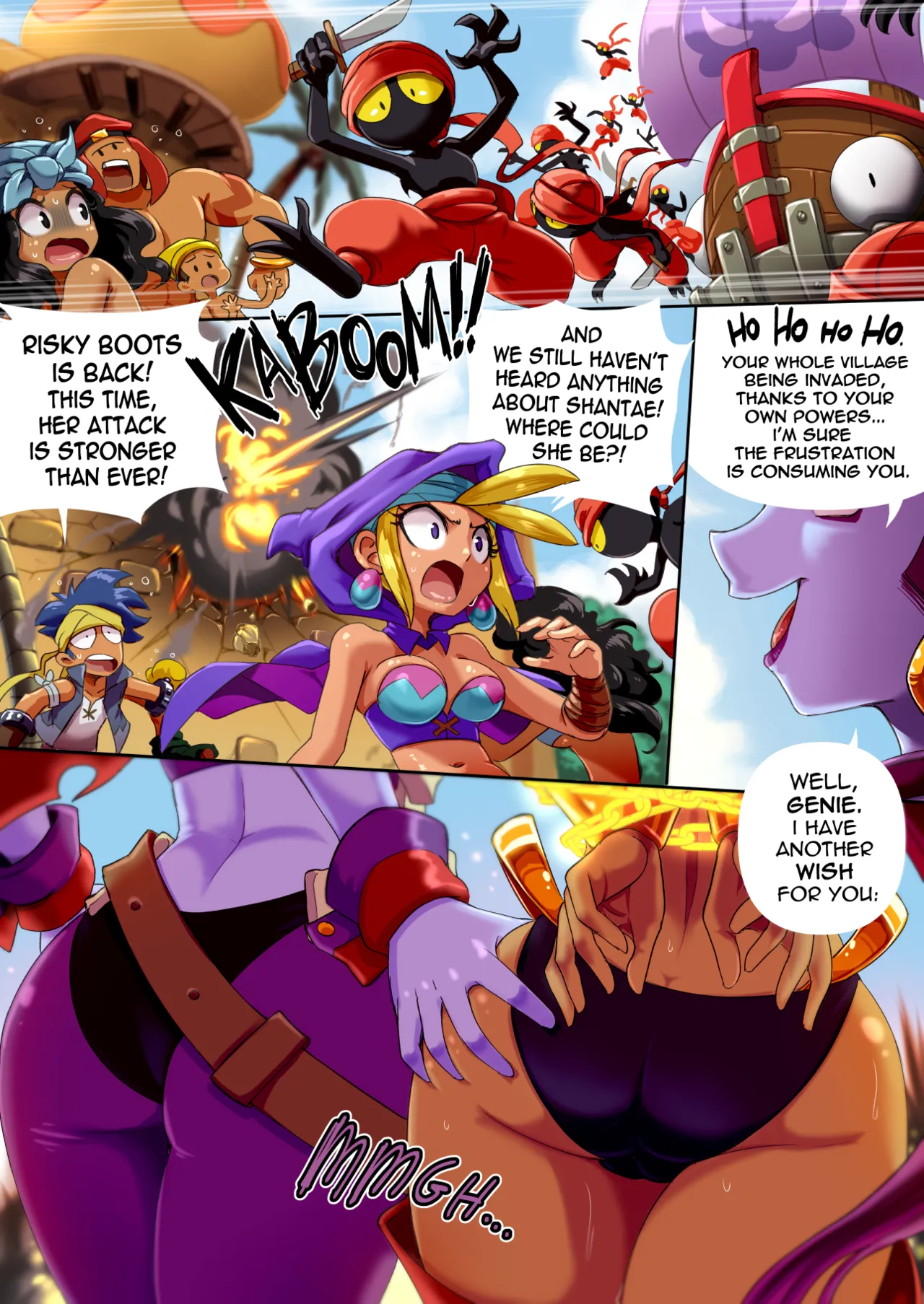 Shantae Full Genie Enchantment Issa Castagno 09