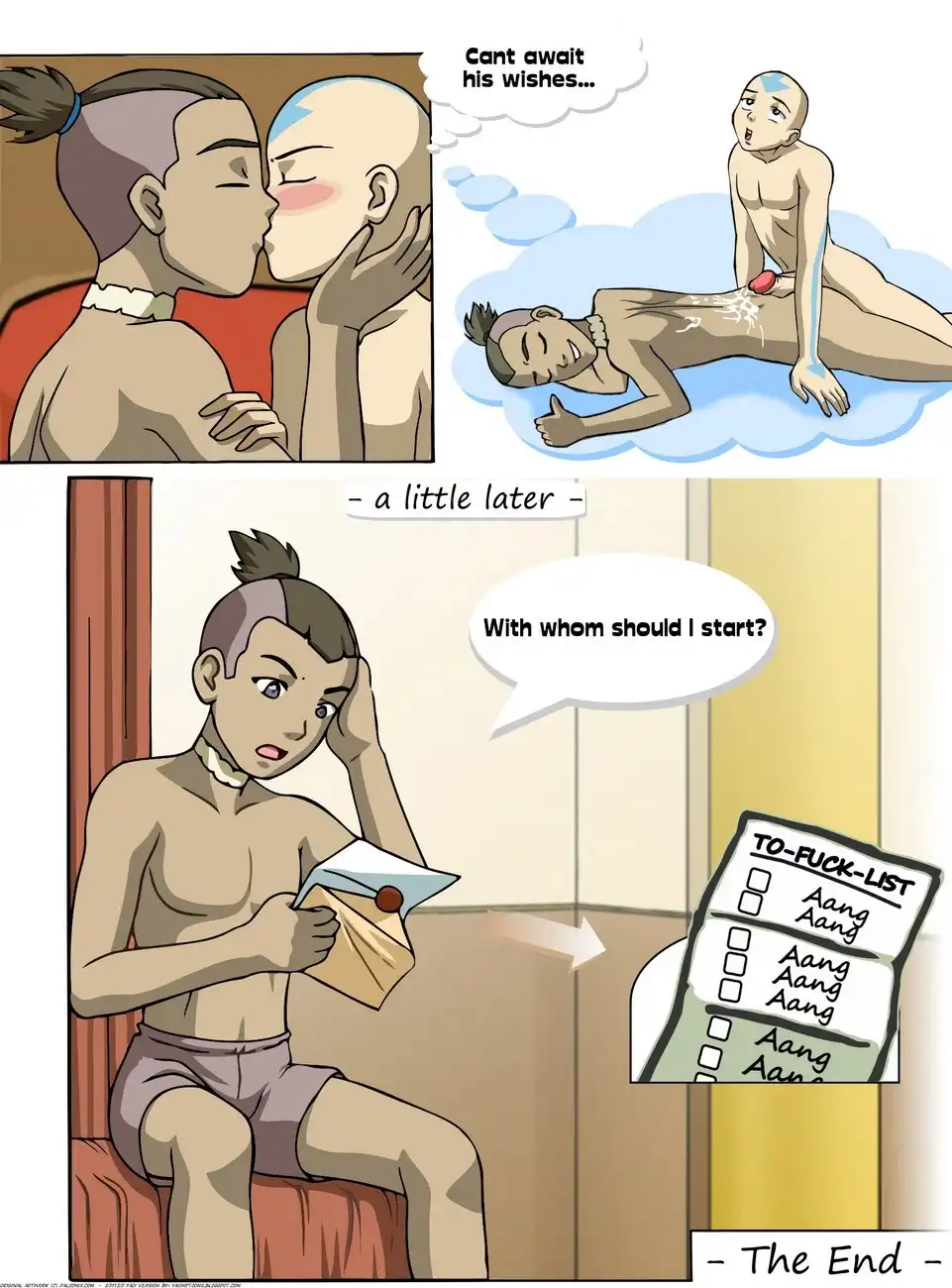 Sokka's Biggest Wish Palcomix 7