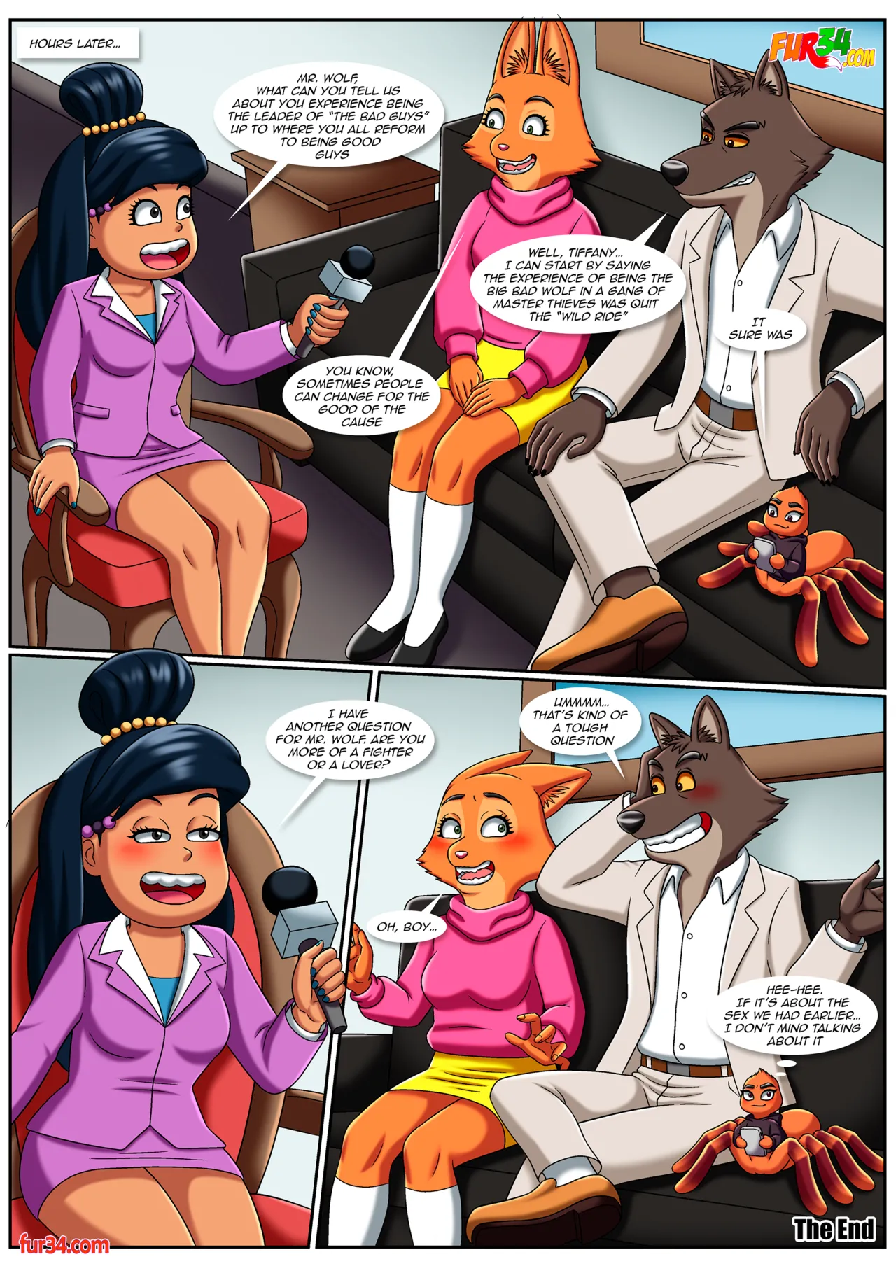 What Does The Fox Say In Bed – Palcomix 27